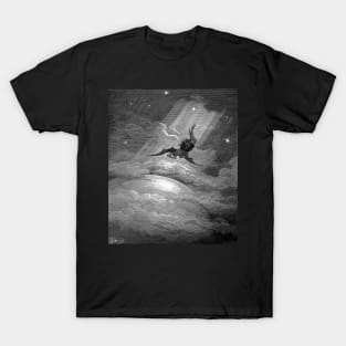 High Resolution Gustave Doré Illustration The Fall of Satan T-Shirt